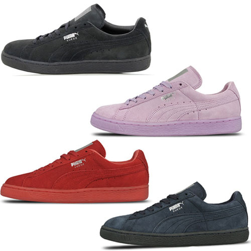 puma suede iced rose